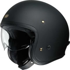 Shoei J.O. Open Face Helmet  Matt Black Matt